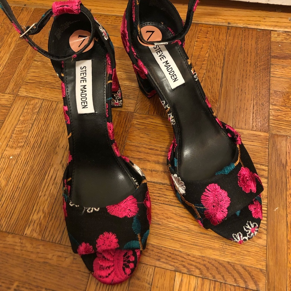 Steve Madden chunky heels